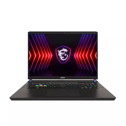 MSI Vector 17 HX A14VHG-608UK Intel® Core™ i9 i9-14900HX Laptop 43.2 cm (17") Quad HD+ 32 GB DDR5-SDRAM 1 TB SSD NVIDIA GeForce RTX 4080 Wi-Fi 7 (802.11be) Windows 11 Home Black