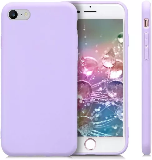 Silicone for iPhone SE/8/7 - Purple