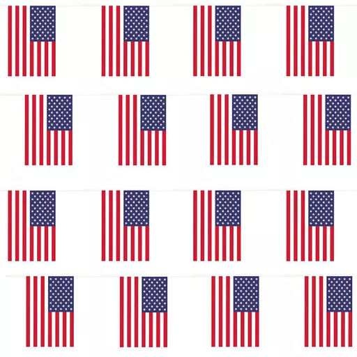 USA Flag Banner 10m