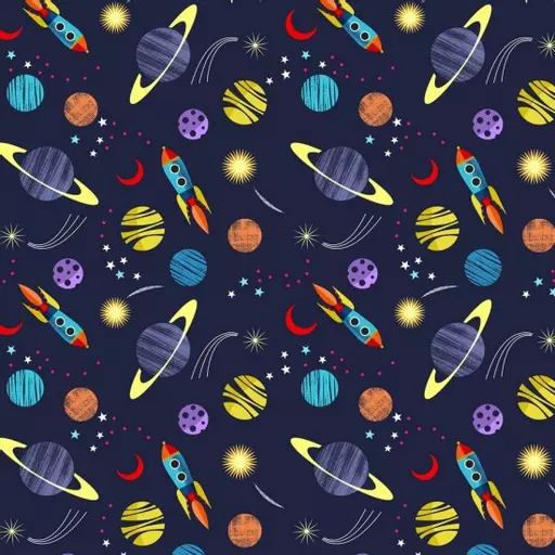 Space Explorer Textile