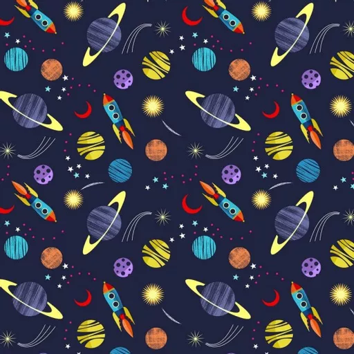 Space Explorer Textile