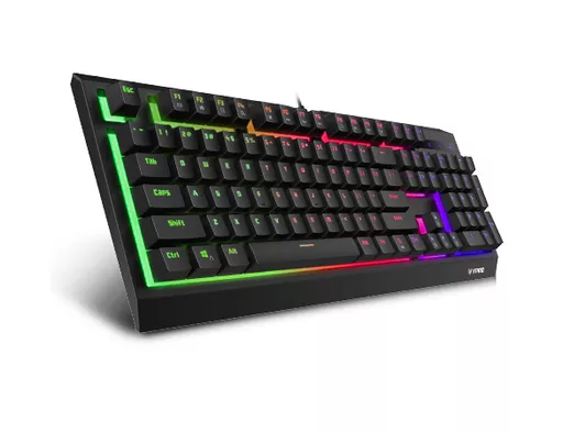 Rapoo V52S keyboard Gaming USB QWERTY English Black