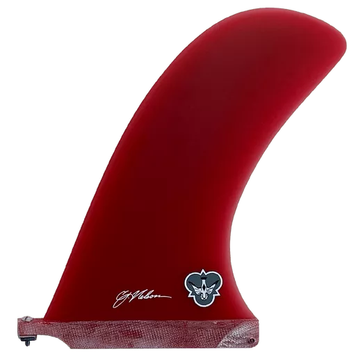 Flying Diamonds C J Nelson Cali Pivot Single Fin 10" - Red