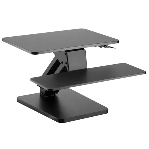 Tripp Lite WWSSDTAM Safe-IT Adjustable-Height Sit-Stand Desktop Workstation, Antimicrobial Protection