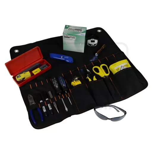 Fibre Splicer's Kit No.1 in Mills Tool Roll