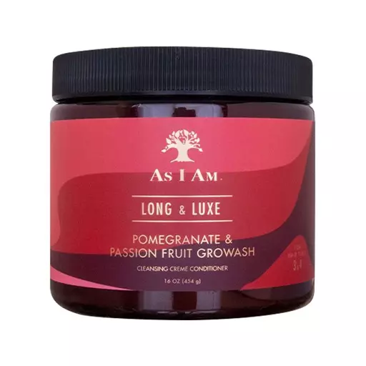 As I Am Long & Luxe GroWash Cleansing Creme Conditioner 454g