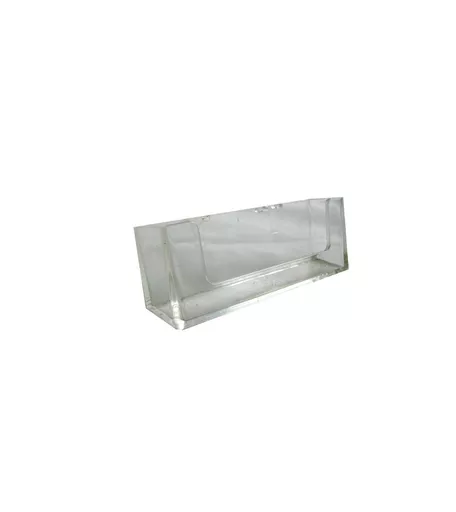 Clear Acrylic Wall Mounted Landscape Business Card Stand