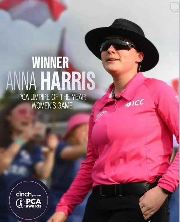 Anna Harris - Umpire of the year