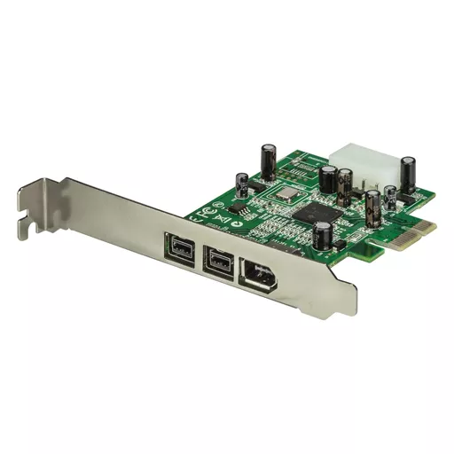 StarTech.com 3 Port 2b 1a 1394 PCI Express FireWire Card Adapter