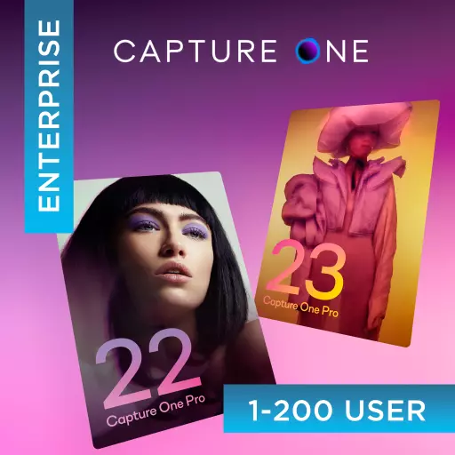 Capture One Pro 22 get 23 Enterprise 1-200 Multiuser Subscription for Mac or Windows