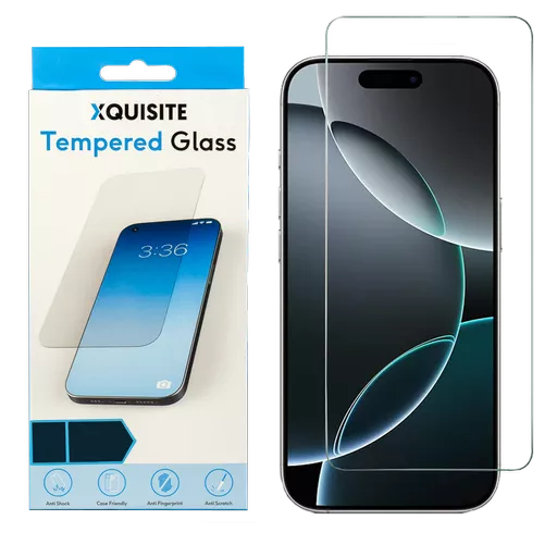 Xquisite 2D Glass - iPhone 17, iPhone 17 Pro & iPhone 16 Pro - Clear