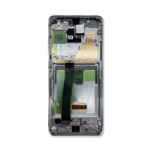 OLED Screen Assembly (Service Pack) (Cloud White) (No Camera) - Galaxy S20 Ultra (G988)