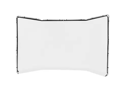 Panoramic Background 4m White