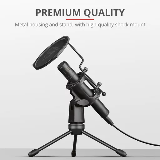 Trust GXT 241 Velica Black PC microphone