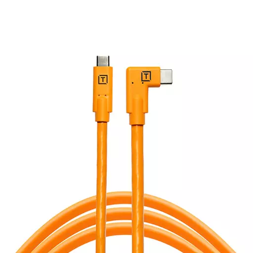 TetherPro USB-C to USB-C Right Angle cable