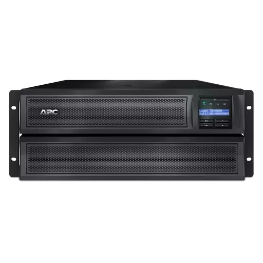 APC Smart-UPS X, Line Interactive, 2200VA, Rack/tower convertible 4U, 208V-230V, 8x C13+2x C19 IEC, Network card, Extended runtime, Short depth