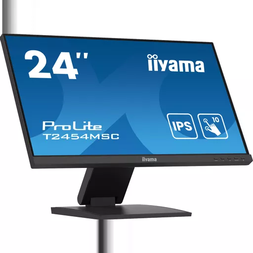 iiyama ProLite 24” P-CAP 10pt touchscreen featuring IPS panel technology and Anti-Glare coating