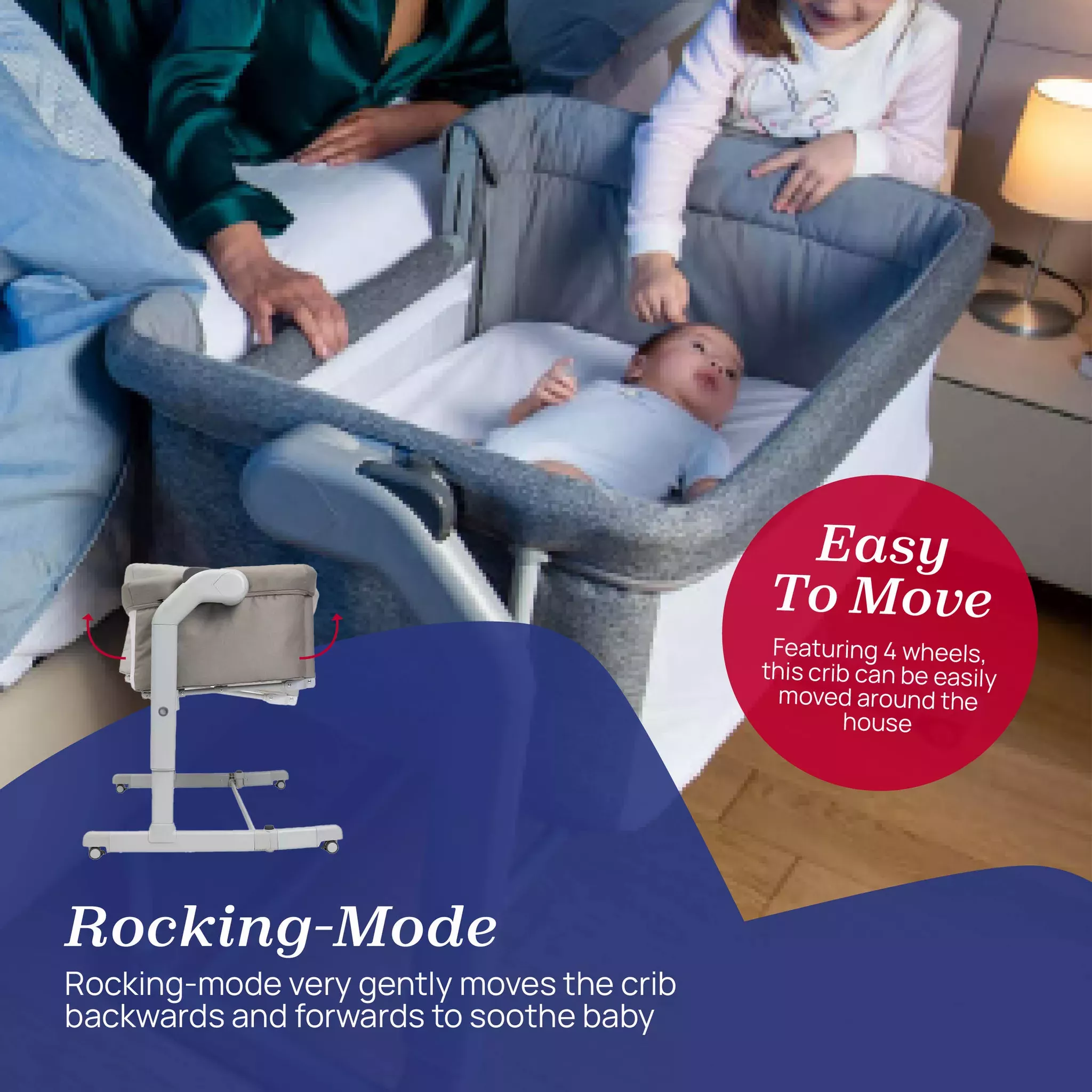 Chicco Next2Me Magic Evo Bedside Crib | Cribs