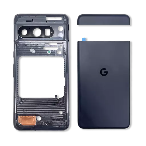 Back Housing (Obsidian) (RECLAIMED) - For Google Pixel 8 Pro