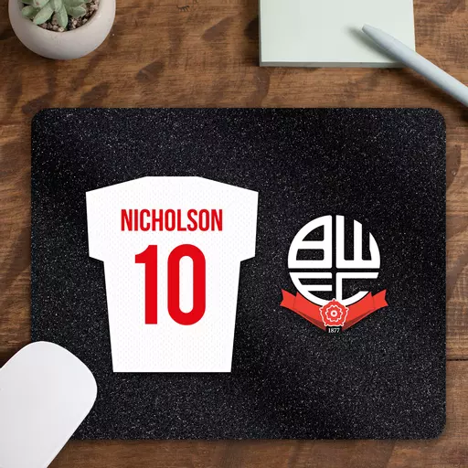 Bolton Wanderers Back of Shirt Mouse Mat