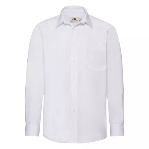 Men's Long Sleeve Poplin Shirt