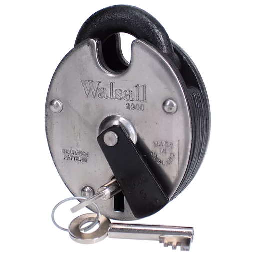 WALSALL LOCKS W2000 5 Lever High Security Padlock