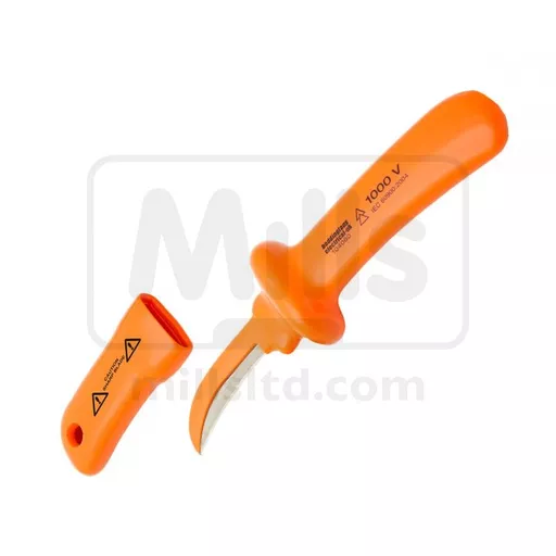 Cable Coring Knife 60mm Curved Blade 1000V Insulated