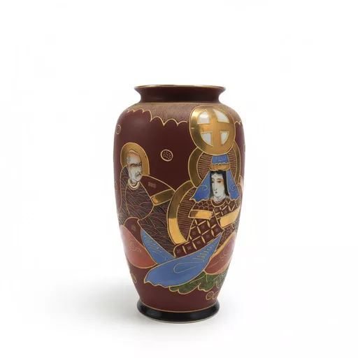 Antique Japanese Satsuma Vase