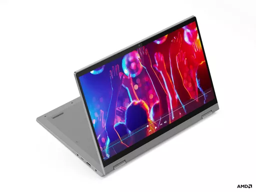 Lenovo IdeaPad Flex 5 14ALC05 AMD Ryzen™ 7 5700U Hybrid (2-in-1) 35.6 cm (14") Touchscreen Full HD 8 GB DDR4-SDRAM 512 GB SSD Wi-Fi 6 (802.11ax) Windows 10 Home in S mode UK English Grey, Platinum