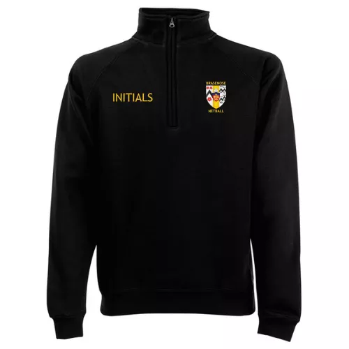 Brasenose College Netball Club 1/4 Zip Sweatshirt
