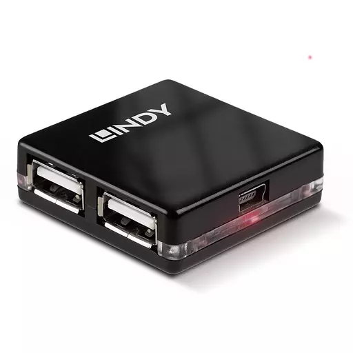 Lindy USB 2.0 Mini Hub 4 Port