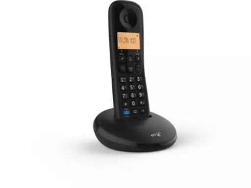 British Telecom D9R8WS00 DECT telephone Caller ID Black