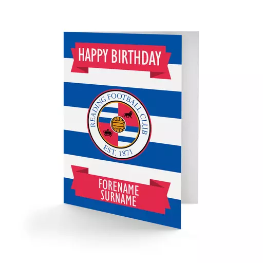 Reading FC Crest Birthday Card