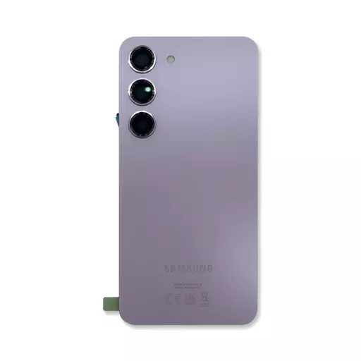 Back Cover w/ Camera Lens (Service Pack) (Lavender) - For Galaxy S23 (S911)