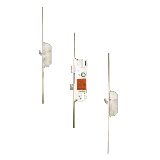 GU Lever Operated Latch & Deadbolt 20mm Faceplate - 2 Hook