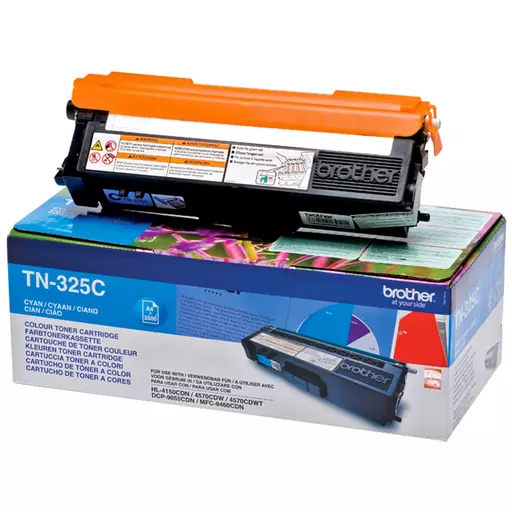 Brother TN-325C Toner cyan high-capacity, 3.5K pages ISO/IEC 19798 for Brother HL-4150/4570