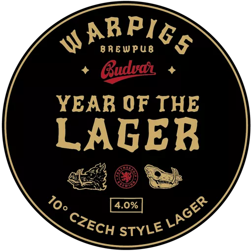 Warpigs Year of the Lager (Budvar collab)