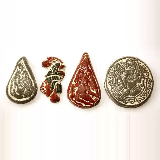4 Maya Amulets