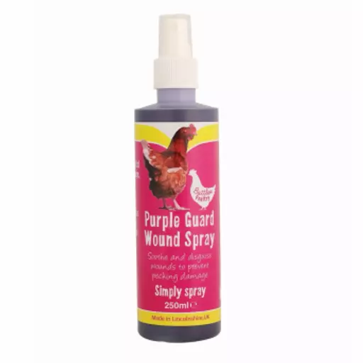 Battles Poultry Purple Guard Wound Spray (250ml)