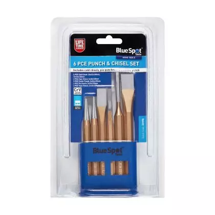6 PCE Punch + Chisel Set