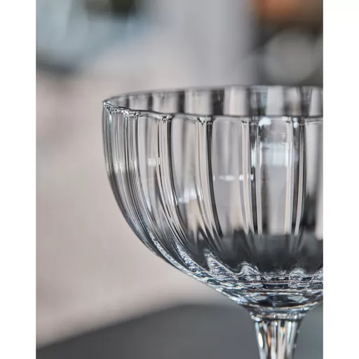 Cocktail Glass, Rill, Clear