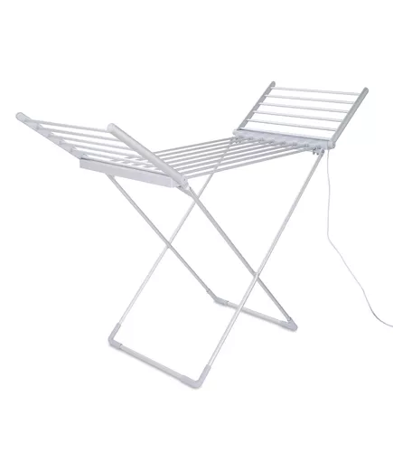 Heated Winged Clothes Airer