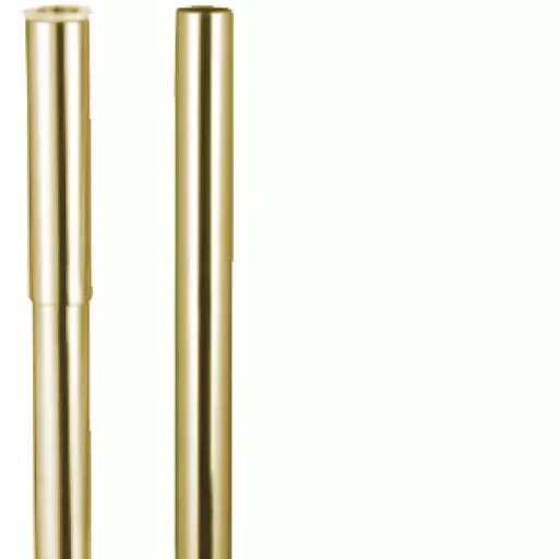 Adjustable Stand pipes for concealing water supply - Brushed Brass