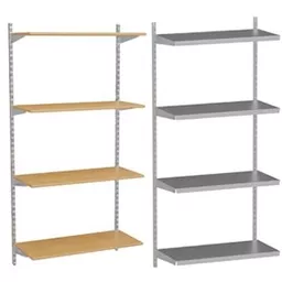 Twin Slot Shelving Units