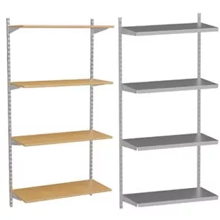 Twin Slot Shelving Units
