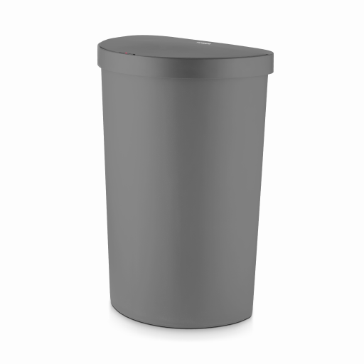 Tower 50 Litre Curved Sensor Bin Grey