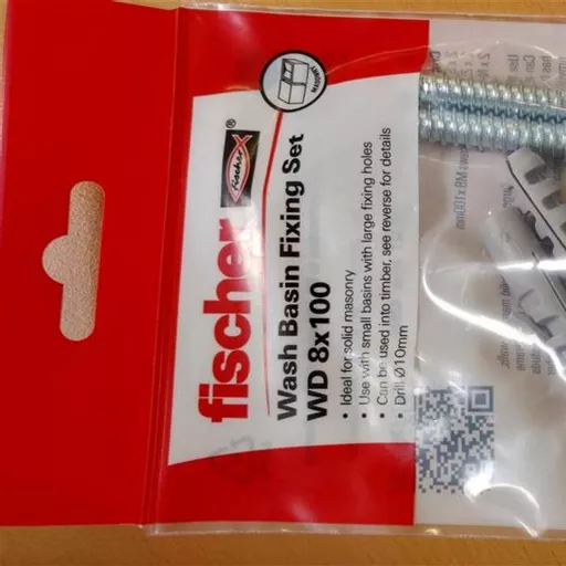 Fischer Bolts Set - basin to Wall - -