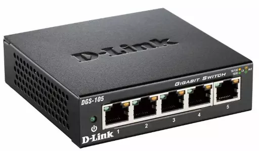 D-Link DGS-105 Unmanaged Black