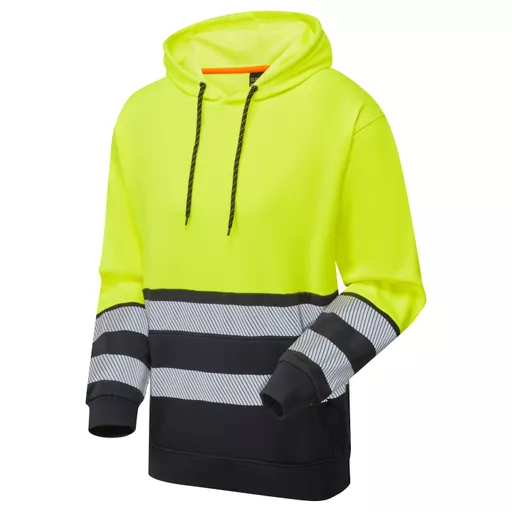 ess700-essentials-hi-vis-eco-cottoncool-hood-yellow-navy-front.png