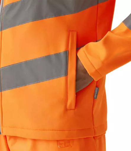 Regatta High Visibility Pro Contract Ablaze Soft Shell Jacket